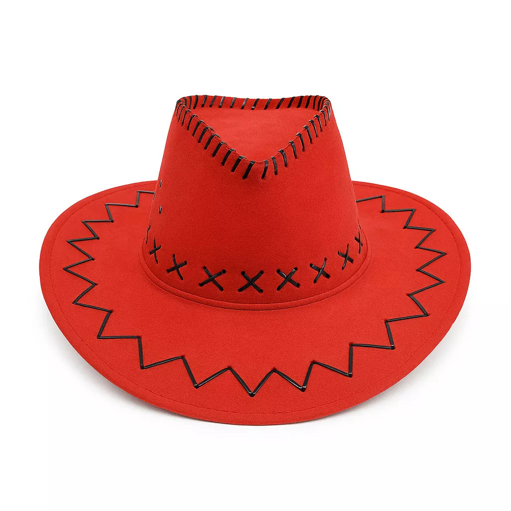 Sombrero Vaquero o Cowboy para adultos en varios colores