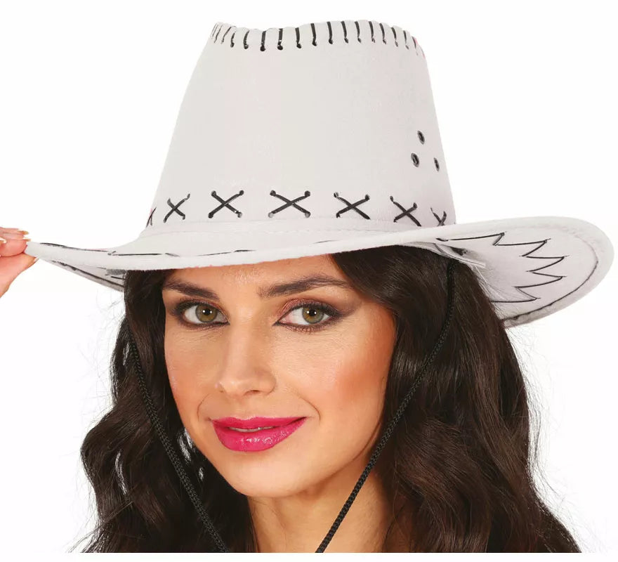 Translation missing: it.Sombrero Vaquero Similpiel en varios colores adulto