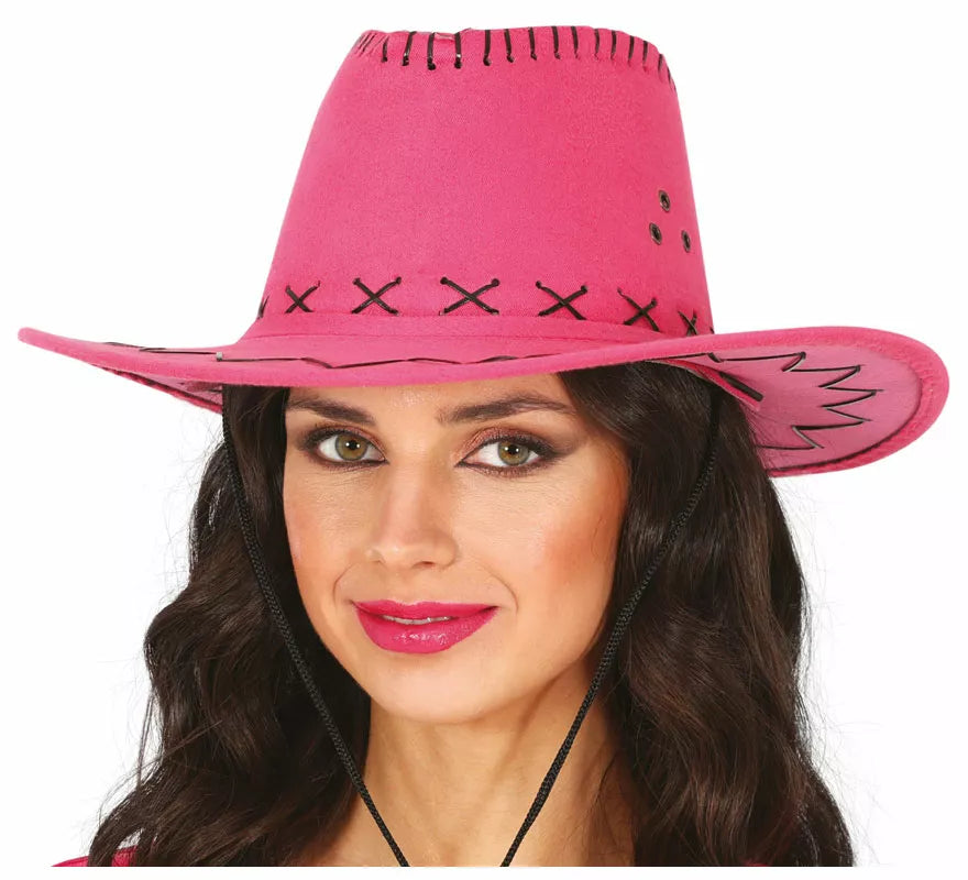 Translation missing: it.Sombrero Vaquero Similpiel en varios colores adulto