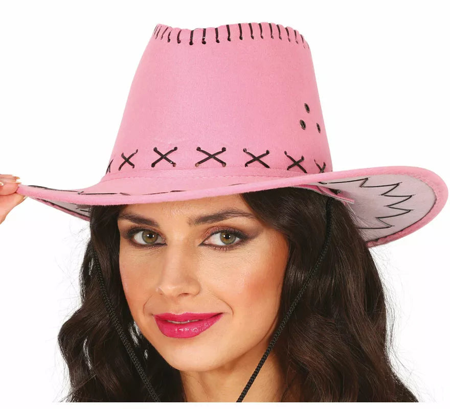 Translation missing: it.Sombrero Vaquero Similpiel en varios colores adulto