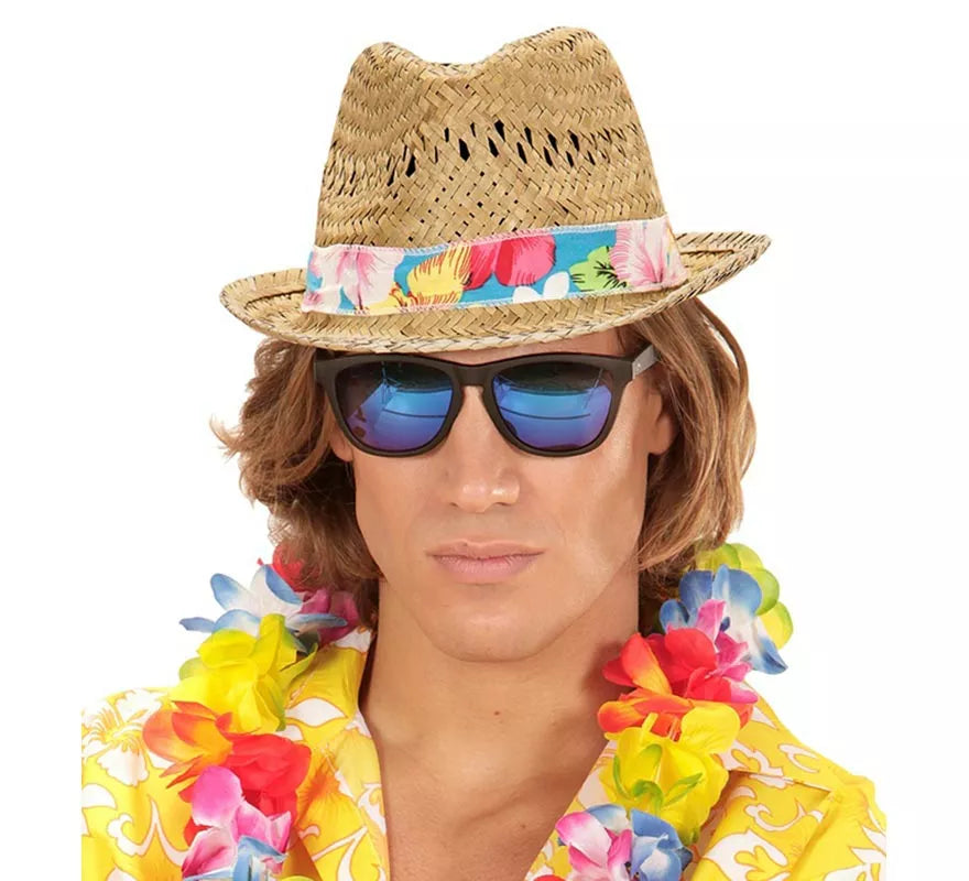 Translation missing: it.Sombrero Veraniego con Cinta de Flores para adultos