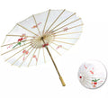 Sombrilla China de Flores de 85x52 cm en varios colores
