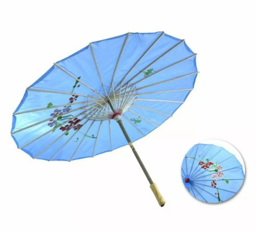 Translation missing: it.Sombrilla China de Flores de 85x52 cm en varios colores