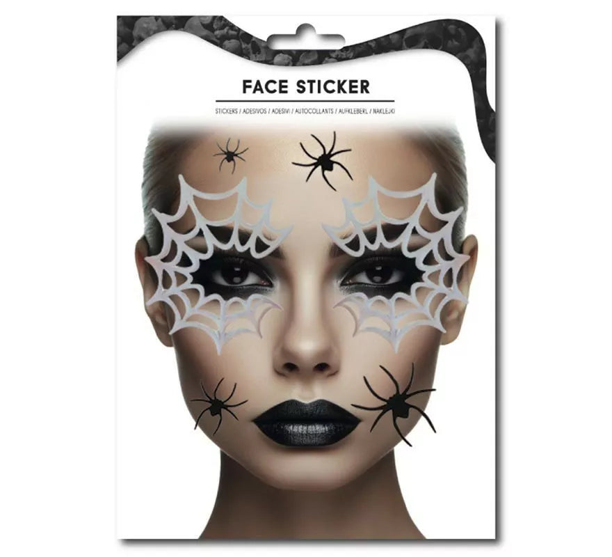 Translation missing: it.Sticker Facial Fashion Araña y Telaraña