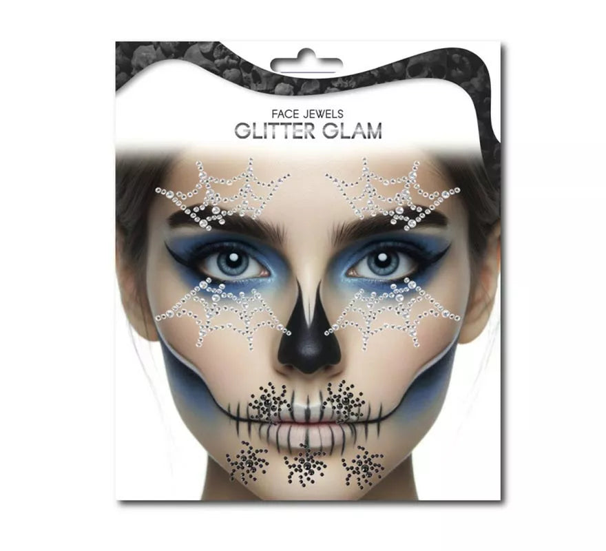 Translation missing: es.Sticker Fashion gemas faciales telaraña