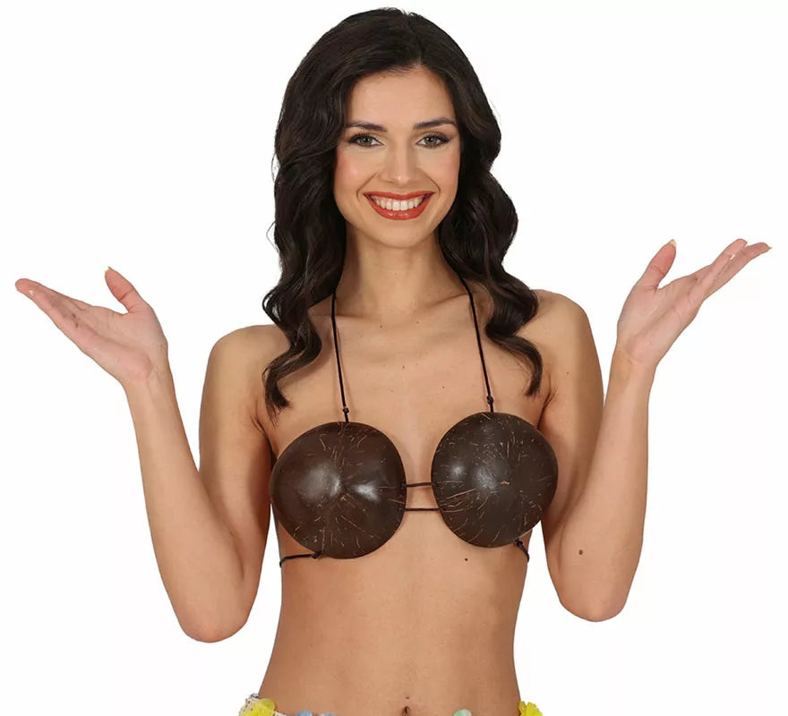 Translation missing: it.Sujetadores de Cocos Tropicales adulto