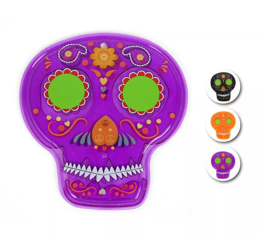 Translation missing: it.Tabla Día de los Muertos en colores surtidos de 22,5x21 cm