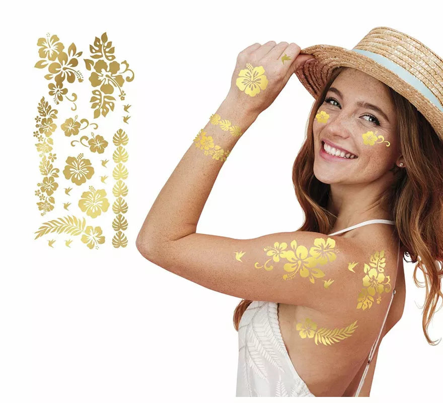Translation missing: es.Tattoo Oro de Flores