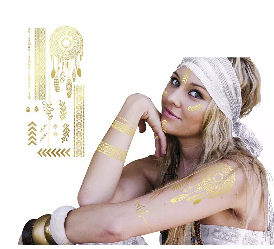 Translation missing: it.Tattoo Oro de Hippie