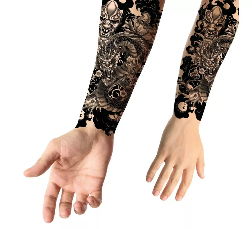 Translation missing: it.Tatuaje de Dragón y Demonio