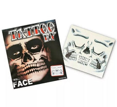 Tatuaje Facial Halloween Esqueleto Fx