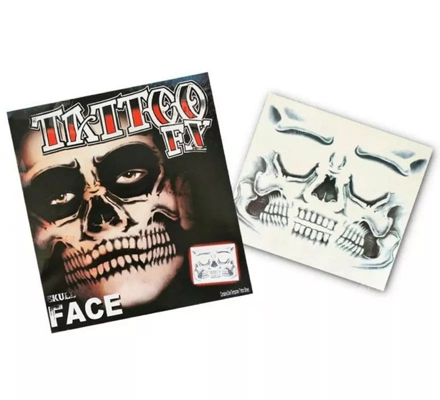 Translation missing: es.Tatuaje Facial Halloween Esqueleto Fx