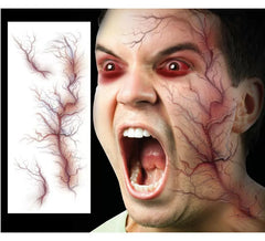 Tatuaggio delle vene del viso