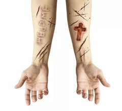 Tatuaggi adesivi di ferite possedute