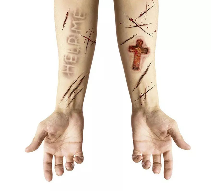 Translation missing: it.Tatuajes Adhesivos de Heridas Poseída