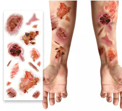 Tatuaggi con ferite infette