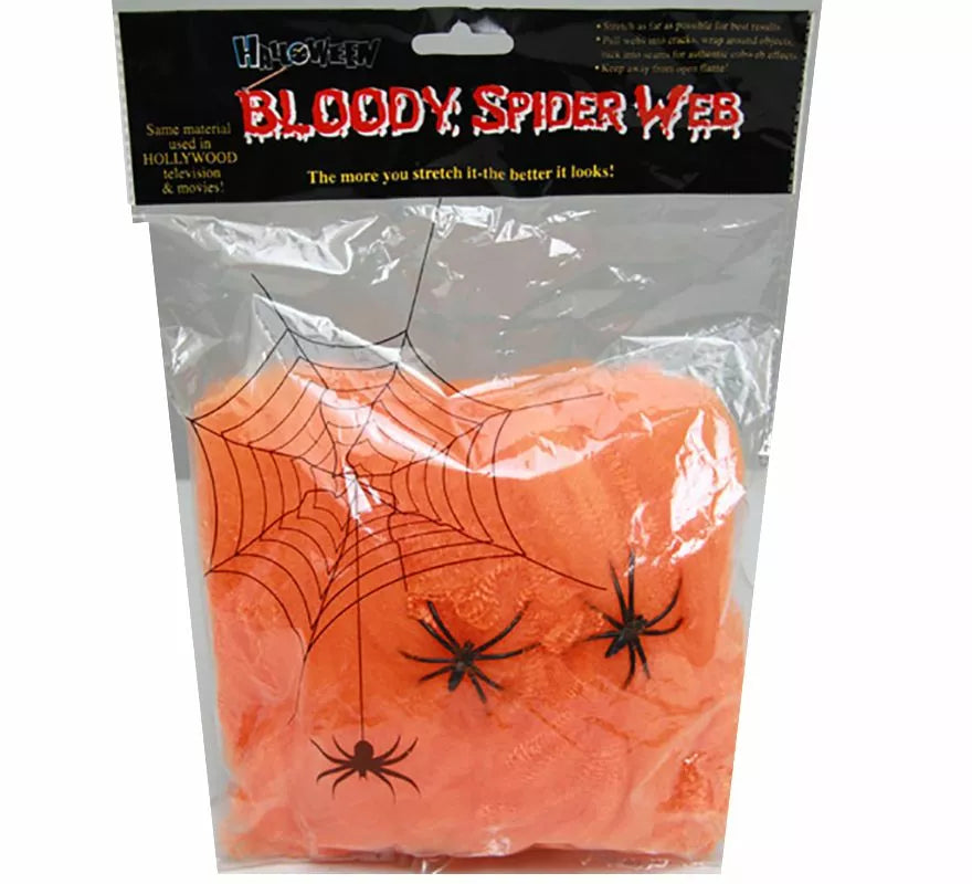 Translation missing: it.Telaraña con 2 arañas en varios colores