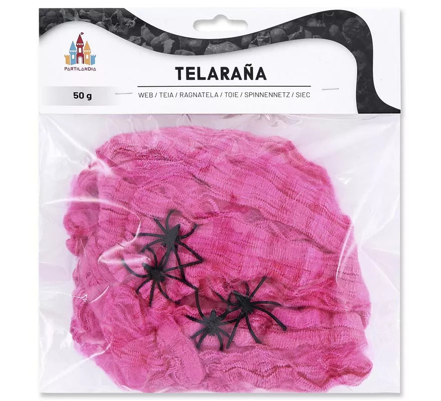 Translation missing: it.Telaraña fucsia de 50 gr
