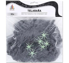 Telaraña gris de 100 gr.
