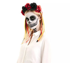 Giorno dei Morti Tiara con rose