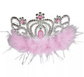 Tiara de Princesa con Marabú