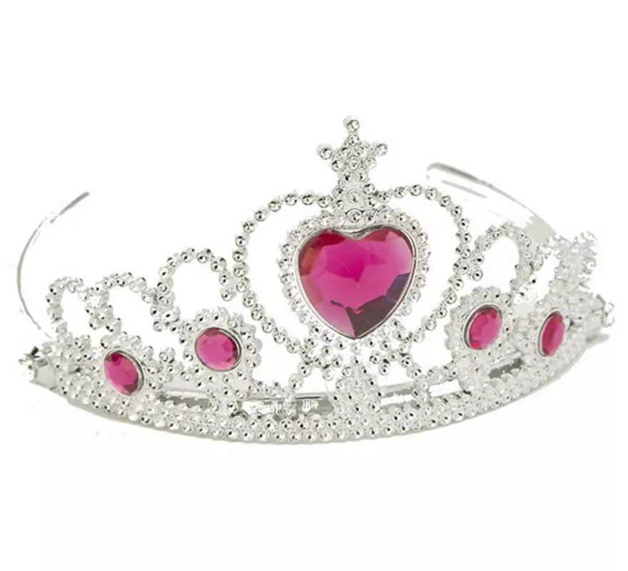 Translation missing: es.Tiara de Reina con Diamante de Corazón