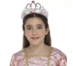 Tiara regina con marabù