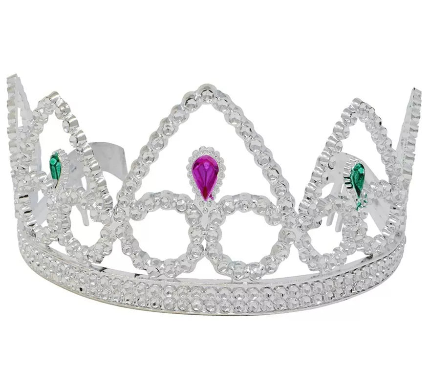 Translation missing: it.Tiara o Diadema de color plata