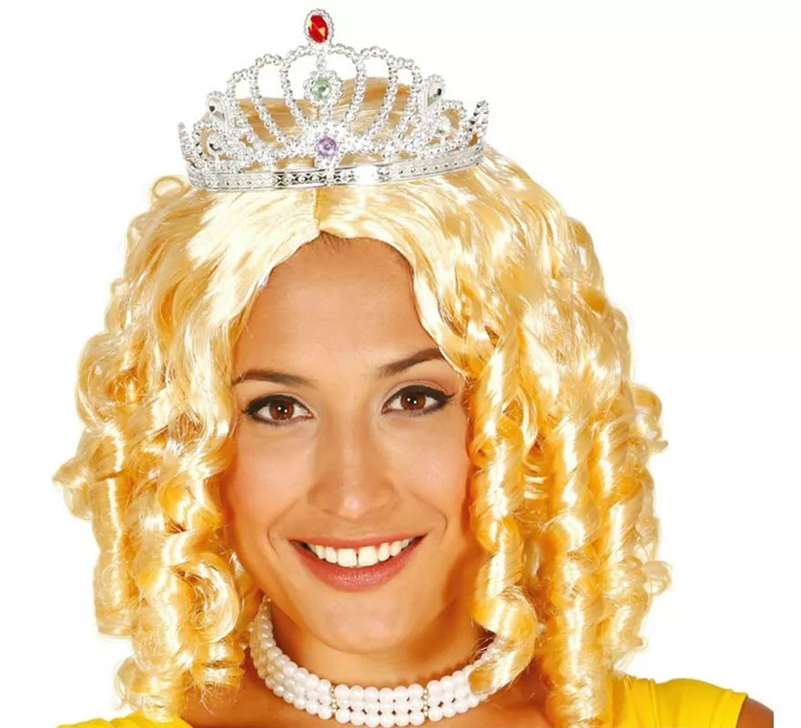 Translation missing: it.Tiara o Diadema de Princesa de color plata