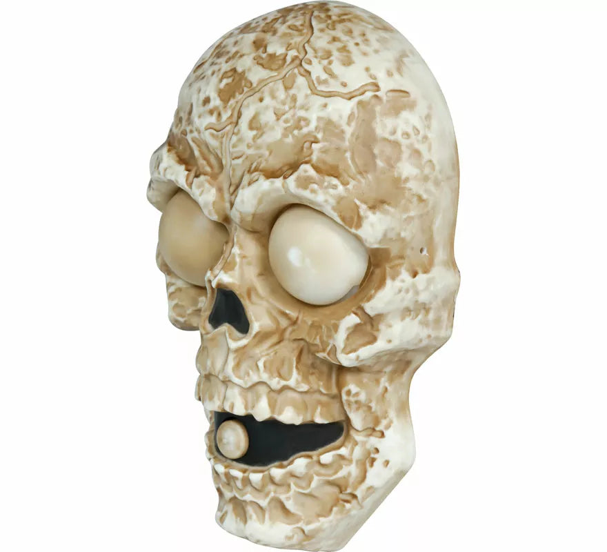 Timbre Calavera con Luz, Sonido y Movimiento de 20x12 cm