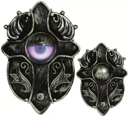 Timbre Puerta con Ojo Luz, Sonido y Movimiento 20x14 cm
