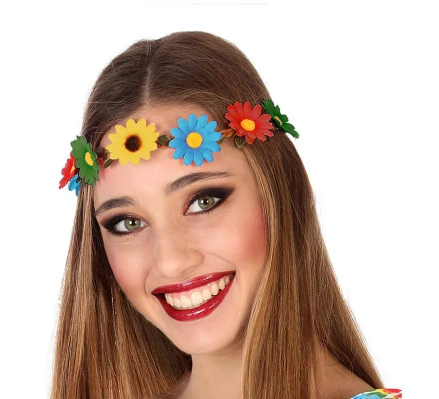 Translation missing: es.Tocado de Flores Multicolor