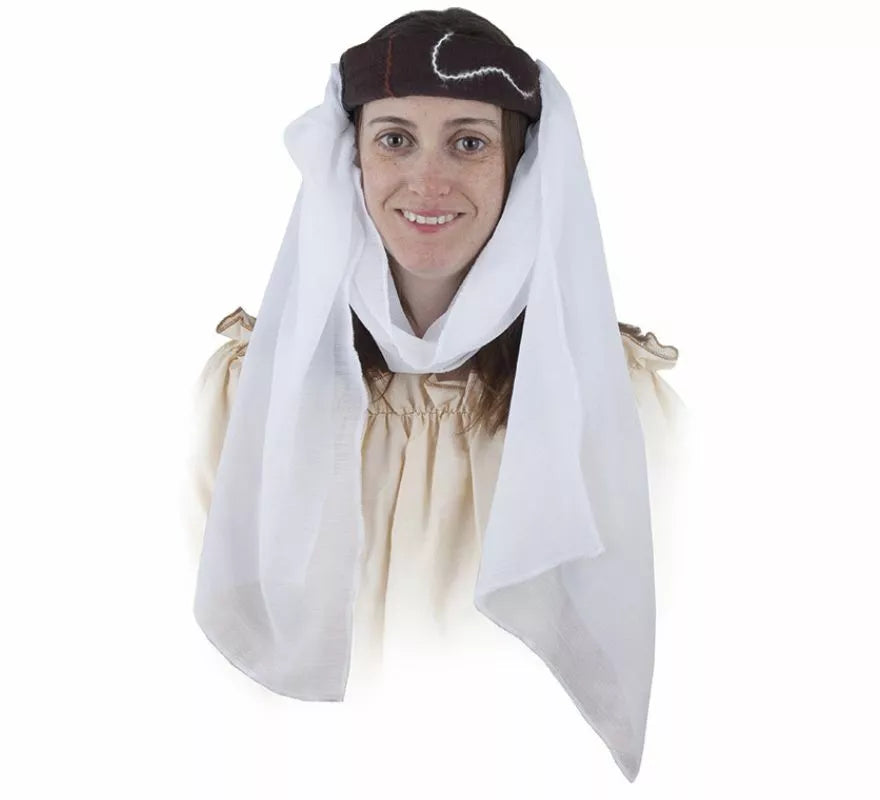 Translation missing: it.Tocado Medieval con Bordado en varios colores