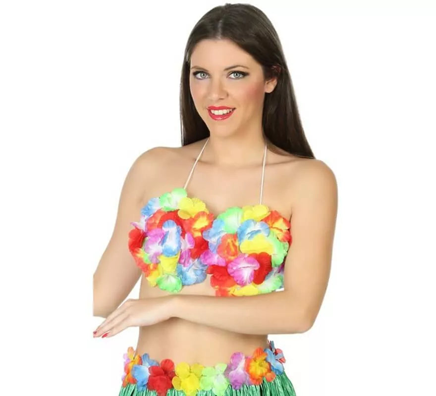 Translation missing: es.Top de Flores Hawaiano Multicolor