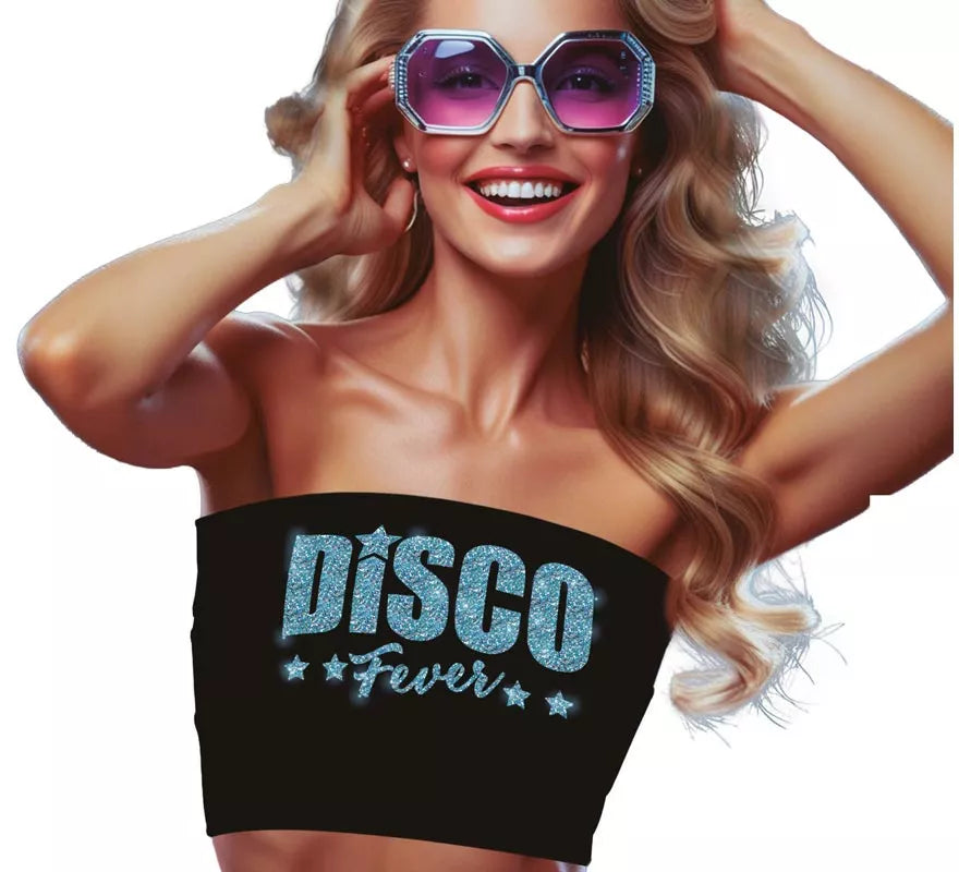 Translation missing: it.Top Disco negro para mujer