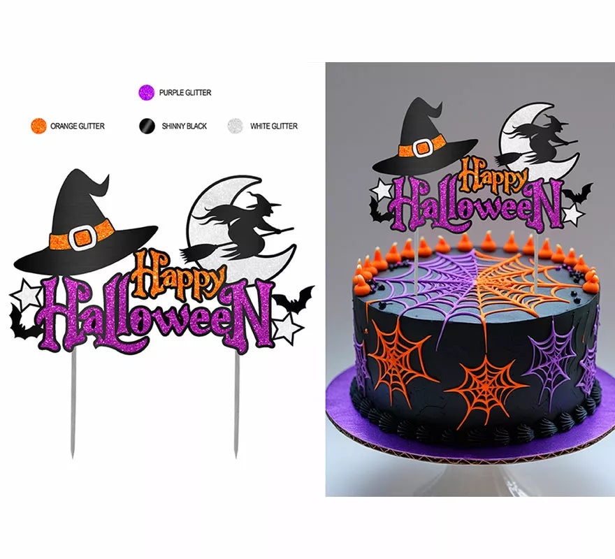 Translation missing: it.Topper de Bruja para tarta de 16x24 cm
