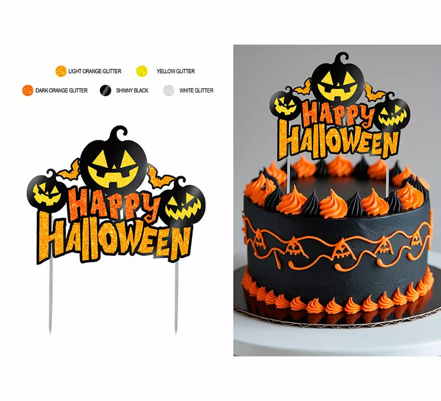 Translation missing: it.Topper de Calabazas para tarta de 16x24 cm