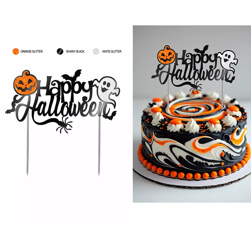 Translation missing: it.Topper de Fantasmas para tarta de 16x24 cm