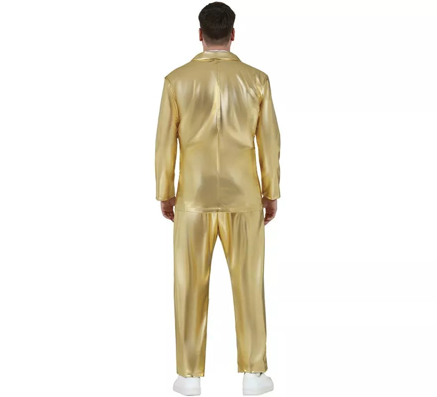 Translation missing: it.Traje Divertido dorado para hombre