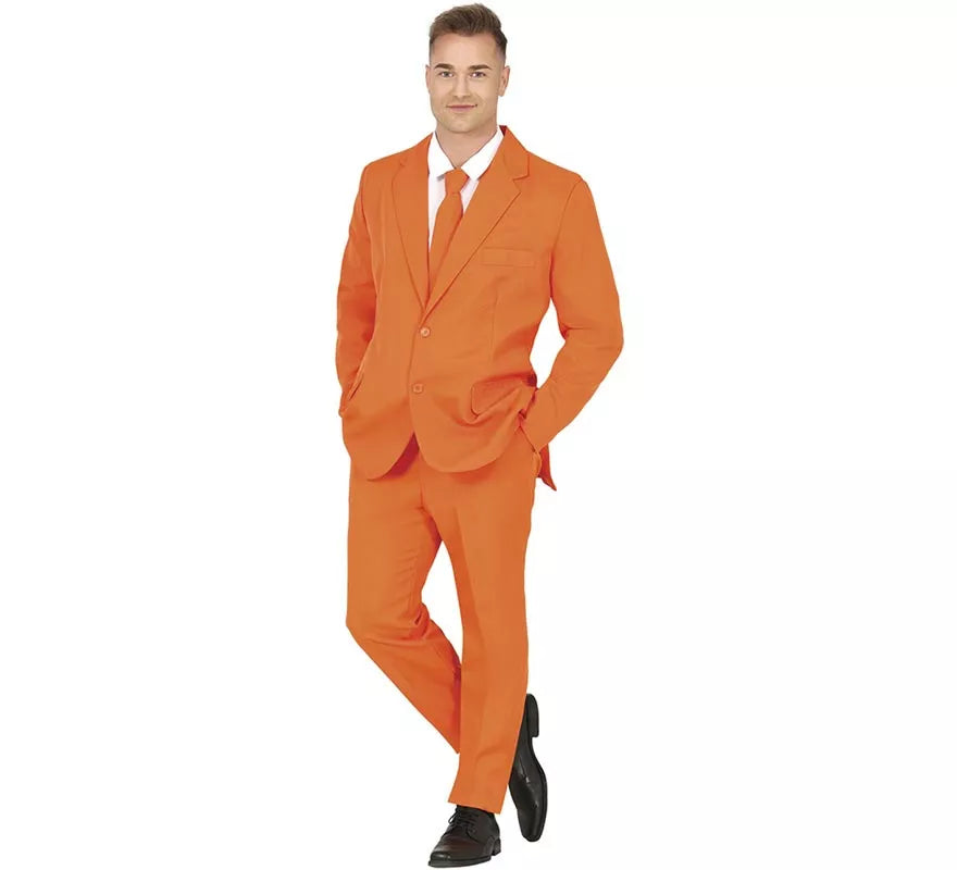 Translation missing: it.Traje Divertido naranja elegante para hombre