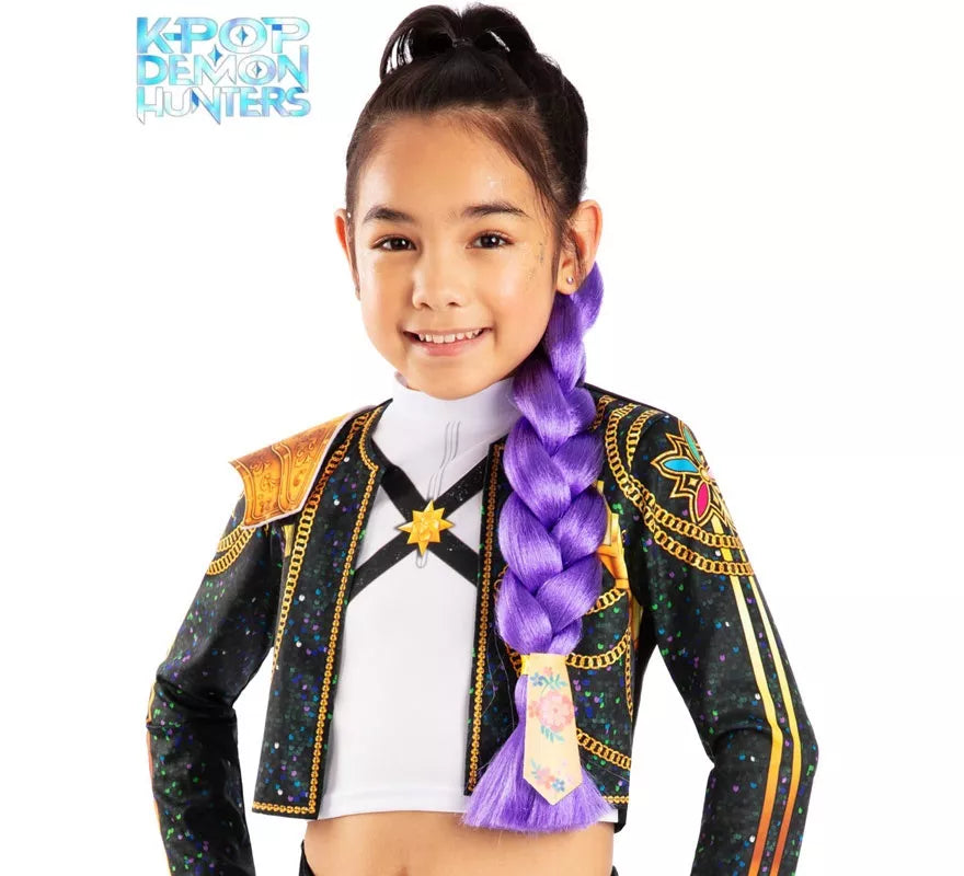 Translation missing: it.Trenza de Rumi Las Guerreras K-Pop para niña