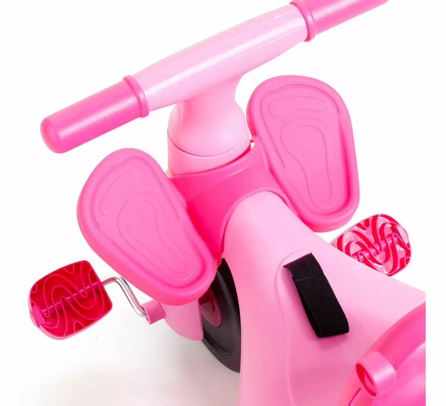 Translation missing: it.Triciclo infantil rosa con Bandeja y Palo