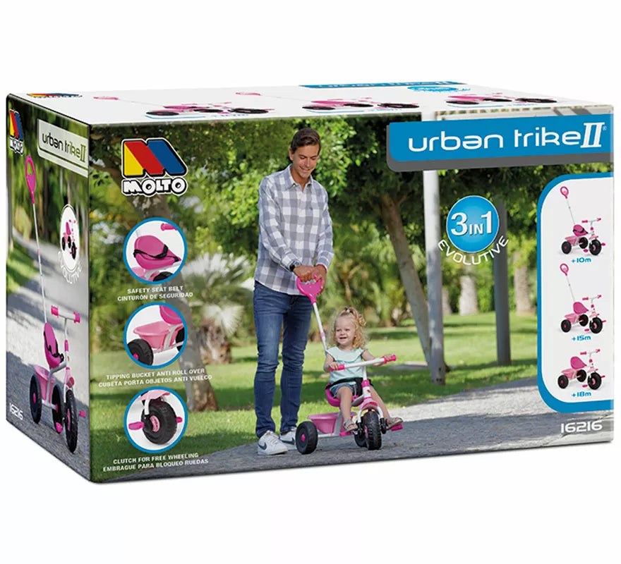 Triciclo Urban Trike Baby rosa