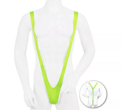 Triquini verde sexy da uomo
