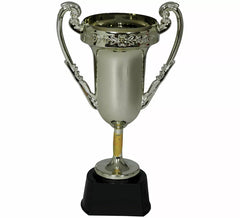 Trofeo Nº1 plateado de 20 cm