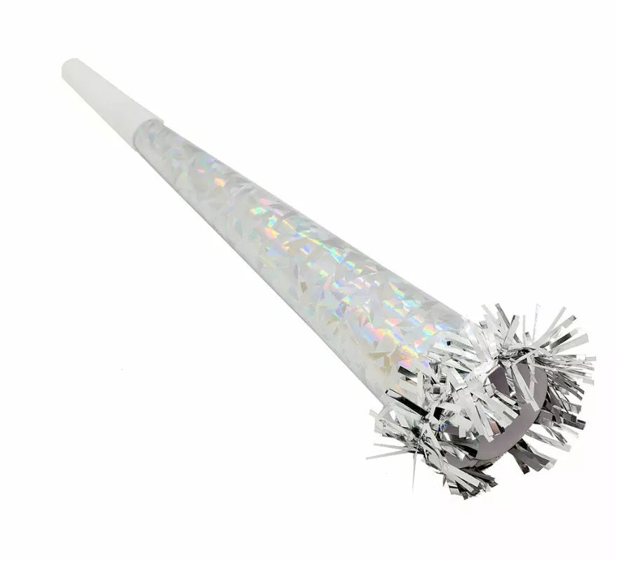 Trompeta metalizada en varios colores 26 cm