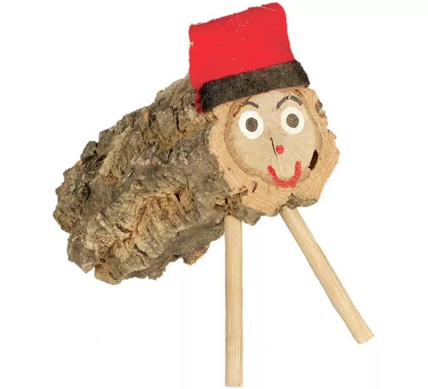 Translation missing: es.Tronco de Navidad Caga Tió de 8 cm