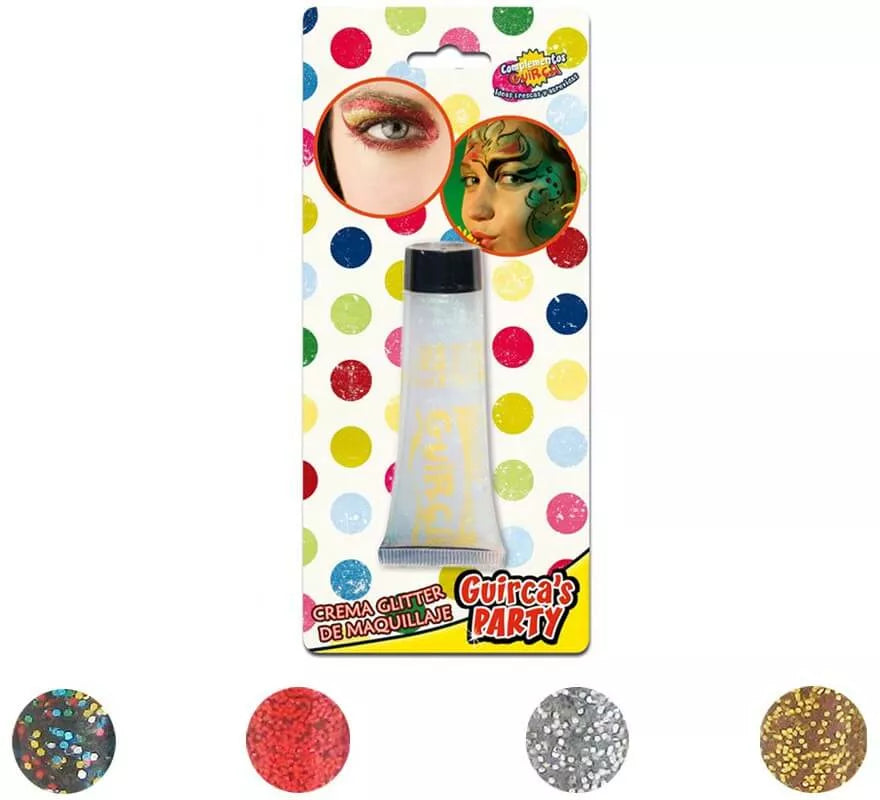 Translation missing: it.Tubo maquillaje en crema glitter 20 ml en varios colores