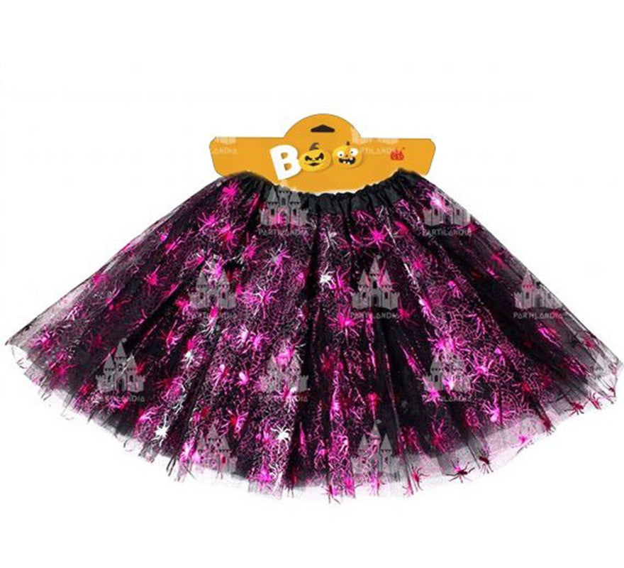 Translation missing: it.Tutú 40 cm Arañas Fucsia para mujer