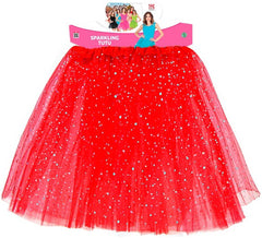Tutù scintillante da 40 cm per donna in vari colori